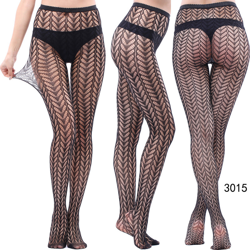 Pantis color negro diseño elegante SL3015