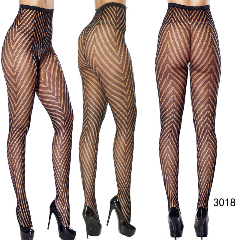 Pantis negras Diseño Elegante SL3018